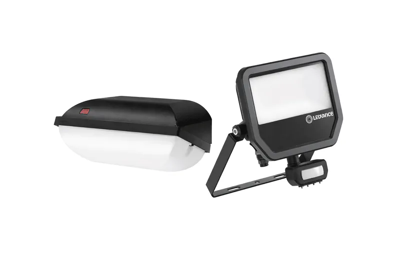 Iluminación de seguridad con sensor