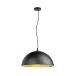 SLV Forchini 50 Colgante De Luz Plástico Negro | Apta para 1x E27 
