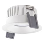 Ledvance Foco LED Fix Aluminium Blanco 8W 720lm 36D - 940 Blanco Frio | Recorte 68mm - IP44 - Mejor reproducción de color - Regulable