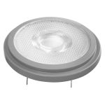 Ledvance Superior Foco LED Reflector G53 AR111 7.4W 450lm 24D - 927 Luz muy Cálida | Mejor reproducción de color - Regulable - Reemplazo 50W