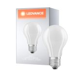 Ledvance Classic Superior LED Bulbo E27 Pera con Filamento Mate 5.7W 1055lm - 827 Luz muy Cálida | Regulable - Reemplazo 75W