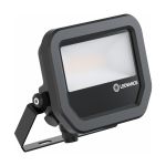Ledvance Proyector LED Aluminium Negro 8W 1100lm 100D - 830 Luz Cálida | IP66 - Simétrico