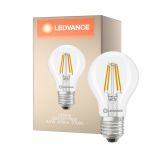 Ledvance Classic LED E27 Pera Con Filamento Clara 3.4W 470lm - 827 Luz Muy Cálida | Regulable - Reemplazo 40W
