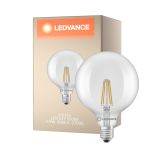 Ledvance Classic LED Globe LED E27 Globe Con Filamento Clara 5.9W 806lm - 827 Luz Muy Cálida | Reemplazo 60W