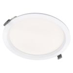 Ledvance Downlight LED Comfort Ópalo Blanco 42W/36W/30W 5000lm/4200lm/3600lm 100D - 930-940 CCT |Recorte 250mm - IP44 - Mejor Reproducción De Color
