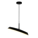 D'Lite Colgante De Luz Uxem Mate Negro 23W 1800lm - 827 Luz Muy Cálida | 3 Pasos Regulable