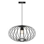 D'Lite Colgante De Luz Kemmel Metal Y Plástico Mate Negro | Apta Para 1x E27