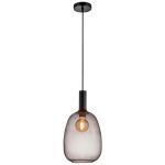 Nordlux Alton Colgante De Luz Vidrio Negro | Apta para E27
