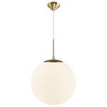 Nordlux Grant Colgante De Luz Vidrio Oro | Apta para E27