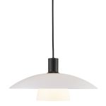 Nordlux Verona Colgante De Luz Vidrio Negro | Apta para 1x E27