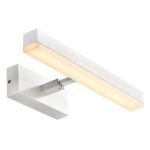Nordlux Otis 40 Luz De Pared Aluminium Blanco 14W 1300lm 930 Luz Cálida | IP44 - Mejor Reproducción De Color - 3Step Regulable