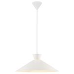 Nordlux Dial 45 Colgante De Luz Metal Blanco | Apta para 1x E27