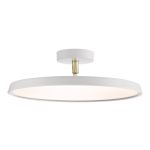 DFTP by Nordlux LED Colgante De Luz Kaito Metal Blanco 24W 1840lm - 830 Luz Cálida | Regulable