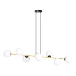 Emibig Colgante De Luz Gravity Acero Negro | Apta para 8x E14 - Max 10W
