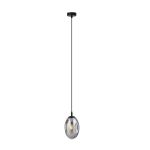 Emibig Colgante De Luz Astral Acero Negro | Apta para 1x E14 - Max 10W