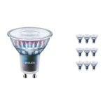 Multipack 10x Philips MASTER LED Foco ExpertColor GU10 PAR16 3.9W 265lm 25D - 927 Luz muy Cálida | Mejor reproducción de color - Regulable - Reemplazo 35W