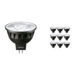 Multipack 10x Philips Master LED Foco GU5.3 MR16 6.7W 420lm 36D - 927 Luz muy Cálida | Mejor reproducción de color - Regulable - Reemplazo 35W