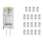 Multipack 20x Ledvance Performance LED Capsule G4 Clara 0.9W 100lm - 827 Luz muy Cálida | Reemplazo 10W
