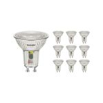 Multipack 10x Noxion Foco LED GU10 PAR16 5.5W 560lm 36D - 830 Luz Cálida | Reemplazo 75W