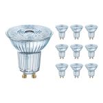 Multipack 10x Ledvance Performance Foco LED Reflector GU10 PAR16 4.5W 350lm 36D - 940 Blanco Frio | Mejor reproducción de color - Regulable - Reemplazo 50W