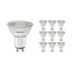 Multipack 10x Noxion PerfectColor Foco LED GU10 PAR16 4W 345lm 36D - 930 Luz Cálida | Mejor reproducción de color - Regulable - Reemplazo 50W