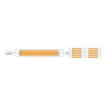 Multipack 10x Philips Corepro LED Lineair R7s 118mm 7.2W 810lm - 830 Luz Cálida | Reemplazo 60W
