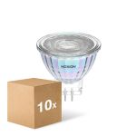 Multipack 10x Noxion Foco LED GU4 MR11 1.8W 184lm 36D - 827 Luz Muy Cálida | Reemplazo 20W