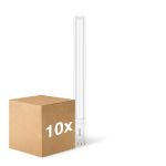 Multipack 10x Philips CorePro PL-L LED Bulbo EM/Mains 16.5W - 840 Blanco Frio | 4-Pines - Reemplazo 36W