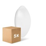 Multipack 5x Ledvance Surface Circular 400 24W 830 1920lm Blanco IP44 | con Sensor - Luz Cálida - Reemplazo 2x26W