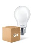 Multipack 6x Philips Corepro LED Bulbo E27 Pera Mate 8.5W 1055lm - 830 Luz Cálida | Reemplazo 75W