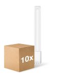 Multipack 10x Ledvance Dulux-L LED 12W - 830 Luz Cálida | 4-Pines - Reemplazo 24W
