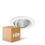 Multipack 10x Philips Foco LED Clara Accent G2 RS061B 6W 550lm 36D - 840 Blanco Frio | 80mm - Regulable 