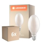 Multipack 6x Ledvance LED Bulbo HQL LED FIL V E40 60W 9000lm - 840 Blanco Frio | Reemplazo 125W