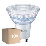 Multipack 10x Philips MASTER Value Foco LED GU10 PAR16 5.5W 575lm 36D - 930 Luz Cálida | Mejor Reproducción De Color - Regulable - Reemplazo 80W