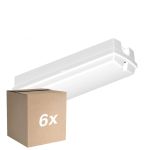Multipack 6x Ledvance Plafón LED Techo/Pared Compact Rectangular Blanco 8W 840lm - 830-840 CCT | IP65