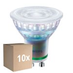 Multipack 10x Philips Foco LED Master GU10 PAR16 2.1W 375lm 36D - 827 Luz Muy Cálida | Reemplazo 50W