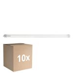 Multipack 10x Sylvania ToLEDo Superia Tubo LED T8 (EM/Mains) Ultra Efficiency 16.8W 3100lm - 840 Blanco Frio | 120cm - Reemplazo 36W