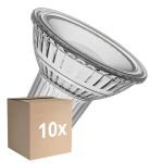 Multipack 10x Ledvance Foco LED GU10 PAR16 6.9W 650lm 120D - 930 Luz Cálida | Mejor Reproducción De Color - Regulable - Reemplazo 80W