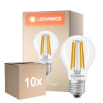 Multipack 10x Ledvance Classic LED E27 Pera Con Filamento Clara 11W 1521lm - 827 Luz Muy Cálida | Reemplazo 100W