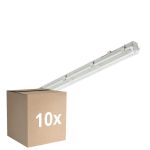 Multipack 10x Philips Pantalla LED Estanca WT050C | Apta Para 1x150cm Tubo LED