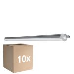 Multipack 10x Ledvance Pantalla LED Estanca Prueba De Vapor Compacto 23W 2800lm - 840 Blanco Frio | 120cm 