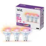 Multipack 3x WiZ Smart Foco LED GU10 PAR16 5W 400lm 36D | Mejor Reproducción De Color - Regulable - Reemplazo 50W