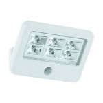 Eglo Luz De Pared Gavello Blanco 840 Blanco Frio | IP54 - Sensor De Movimiento