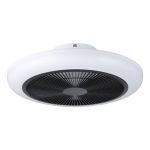 Eglo Ventilador De Techo Sayulita 1 ABS Blanco, Negro 20.8W 820lm - 827-865 Ajustable Blanco | Regulable