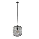 Eglo Colgante De Luz Rinroe Acero Negro | Apta para E27