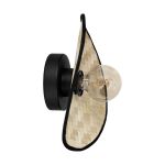 Eglo Luz De Pared Marywell Acero Negro | IP20 - Apta para 1x E27 