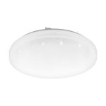 Eglo Pared y Luz de techo Frania-S Acero Blanco 14.6W 1600lm - 830 Luz Cálida | IP20 