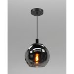 Eglo Colgante De Luz Ariscani Acero Negro | Apta para E27