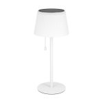 Eglo Lámpara De Mesa Scordiano Solar Acero Blanco 2W 220lm - 830-840-865 CCT | IP44 - USB-C