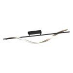 Eglo Luz de techo Conaprato Acero Brushed Latón, Negro 20W 2500lm - 827-840-865 CCT | Regulable